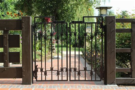 metal fabrication fence gate|residential metal fence gates.